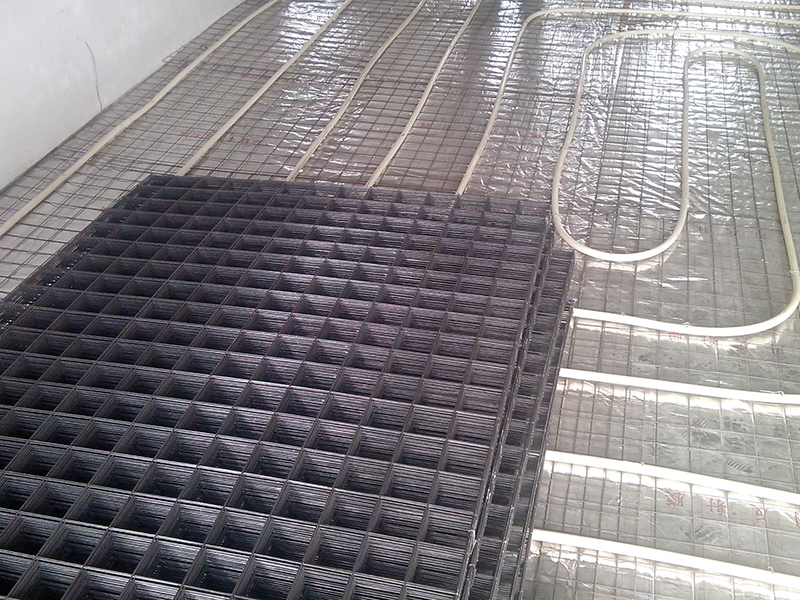 钢丝网片在地暖施工的应用 